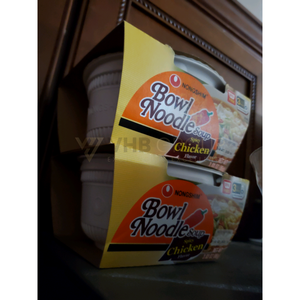 NONGSHIM BOWL NOODLE SPICY CHICKEN 12 PACK - Product Image 2