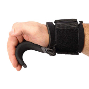 Empuñaduras de gimnasio de entrenamiento personalizadas al por mayor, correas, vendaje, barra de mano para Fitness, gancho de levantamiento de pesas para adultos - Product Image 4