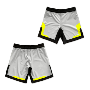 Ropa al por mayor Pantalones cortos Mma sublimados completos Pantalones cortos de boxeo de buena calidad para hombres Pantalones cortos de boxeo de poliéster Hombres Venta caliente - Product Image 3