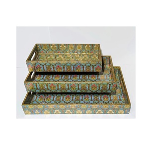 Bandeja de servicio de comida de alta calidad con diseño impreso, para restaurante, MDF, tamaño personalizado, para cocina y mesa - Product Image 3