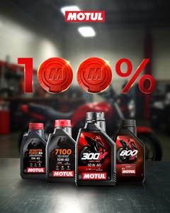 Motul 5100 4T 10W-40เครื่องยนต์มอเตอร์ไซค์ที่ใช้น้ำมัน-มอเตอร์ไซด์5100 10W30น้ำมันกึ่งสังเคราะห์ - Product Image 2