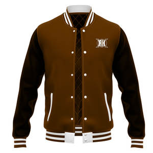 Chaqueta vaquera de lana para hombre de tendencia superior, diseño de Letterman personalizado, bombardero de invierno de calle alta, totalmente personalizable - Product Image 1