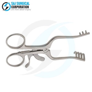 Écarteur Weitlaner en acier inoxydable avec griffes pointues pour l'exposition des tissus profonds en chirurgie - Product Image 2