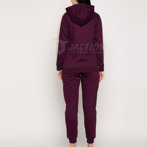 Windproof Factory Made <b>Women</b> Jogger Hoodie Set For Online Sale Best Quality Cotton Made <b>Women</b> Jogger Hoodie Set - Product Image 4