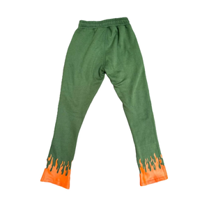 Ropa de hombre Pantalones de chándal acampanados French Terry 100% algodón Impresión personalizada Hombre Pantalones cómodos Pantalones de hombre Lavados - Product Image 6