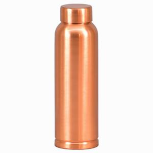 Botellas de agua de cobre hechas a mano 100% de calidad superior logotipo personalizado botella de Yoga a prueba de fugas para deportes de estilo de vida activo y Camping - Product Image 6