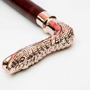 Cannes victoriennes décoratives et bâtons de marche pour hommes et femmes-36 "Brown Ebony Brass Handle Unisex Derby Foldable Canne - Product Image 5