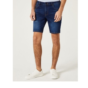 Shorts Vaqueros Rectos para Hombre, Casuales, Transpirables, Ecológicos, de Secado Rápido, Lavado Claro, Cintura Alta, Verano, Logotipo Personalizado - Product Image 3