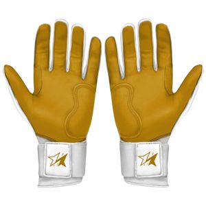 Guantes de Bateo de Béisbol Profesionales de Cuero Personalizados al por Mayor - Duraderos y Transpirables, Disponibles en Varios Colores - Product Image 5