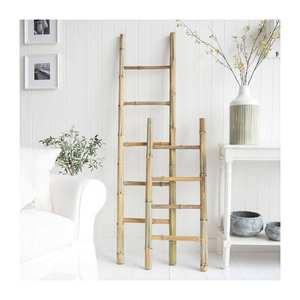 Eco Friendly Vietnam Handmade Bamboo <b>Ladder</b> <b>Decorative</b> Functional Design for Home Garden - Product Image 6