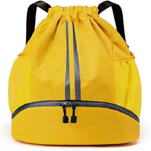 Bolsa de Gimnasio con Cordón a la Moda 2026, Cierre Impermeable, Forro de Algodón, para Hombres y Mujeres, para Fútbol y Baloncesto - Product Image 1