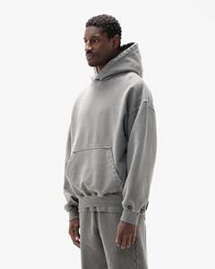 Venta al por mayor de los hombres Casual Pullover Hoodie de alta calidad 100% algodón para el invierno de impresión digital personalizada - Product Image 5