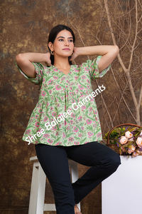 ชุดเดรสแขนสั้นลำลองสำหรับไปงานปาร์ตี้เสื้อแขนสั้นผ้าคอตตอนพิมพ์ลายดอกไม้100% เป็นมิตรกับสิ่งแวดล้อมซักได้ - Product Image 3