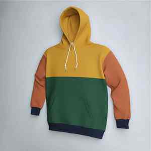 Sweat à capuche d'hiver 100 % coton personnalisé avec logo par sublimation pour homme – Polaire doux et chaud, confortable, idéal pour la promotion de votre marque - Product Image 4