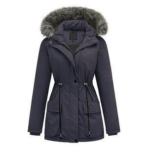 Chaqueta Parka Larga Impermeable, Cortavientos y Transpirable para Mujer, Ropa Exterior Elegante y Funcional para Clima Frío - Product Image 1