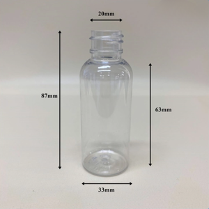 Venta caliente 50ml 8g PET tapa abatible bomba loción botella color personalizado suero embalaje cilindro forma para Vietnam productos para el cuidado de la piel - Product Image 1