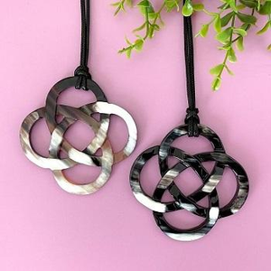 Collar de Cuerno de Buey de Buffalo para Mujer, Pulido, Ecológico, Joyería de Boda de Alta Calidad de Saniya Handicraft - Product Image 5