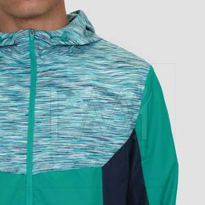 Ensemble de shorts décontractés à la mode pour hommes conception personnalisée veste coupe-vent légère avec short pour l'hiver - Product Image 5