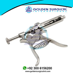 Seringue automatique à injection continue réglable 10/20/30/50 ml pour vaccinage du bétail (porcs, bovins, ovins, volailles) – Aiguilles en option - Product Image 2