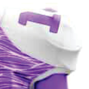 Conjunto de uniforme de fútbol americano personalizado para hombre, Morado, blanco, transpirable, duradero, sarga, cosido, Jersey, pantalones, nombre frontal corto - Product Image 6