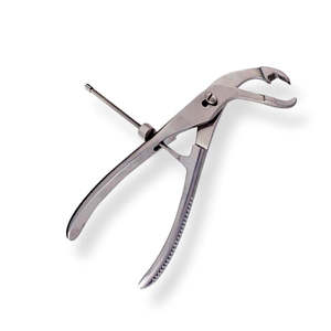 Instrumento Médico Veterinario, Pinzas Ortopédicas para Sujeción de Huesos, Juego de Instrumentos con Mordazas Redondas, Manual para Cirugía de Animales Grandes - Product Image 2