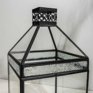 2025 élégant métal pilier bougeoir haut-bas Design concepteur verre pour la décoration intérieure mariages événements pour bougie lanternes bocaux - Product Image 4