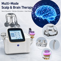 Appareil professionnel de soin du cuir chevelu, appareil de massage du cerveau et de la tête, dispositif de thérapie pour soulager le stress et améliorer le sommeil
