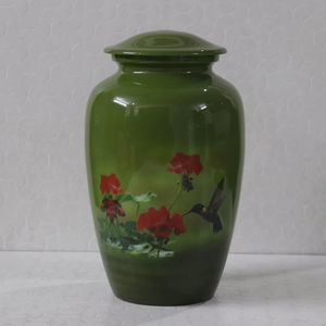 Urna de cremación de aluminio de estilo americano para restos humanos y cenizas, proveedor de fabricante indio de varios colores para hombres y mujeres - Product Image 5