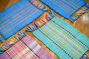 Set de table tissé Chindi 40 x 60 cm, vaisselle écologique, tapis de table pour la vente en gros, décoration intérieure, exportation en vrac - Product Image 3