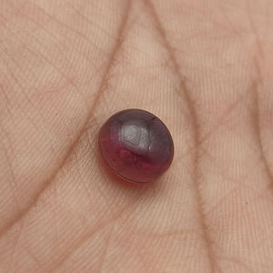 Best-seller Tourmaline rose naturelle 9mm Cabochon 2.5 Cts Tourmaline rose foncé Pierre libre de haute qualité pour la fabrication de bijoux - Product Image 4