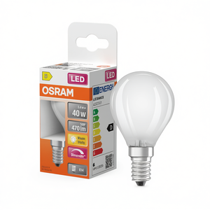 For OSRAM OSR 3.4W Matt Dimmable LED Drum E14 Energy Efficient 6 VPE <b>Lighting</b> - Product Image 2