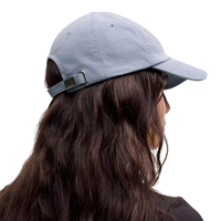 Topi Baseball Klasik Unisex Warna Dapat Disesuaikan Logo Bordir Kain Katun Twill Lembut Sporty Bernapas Alami Tahan Air