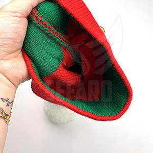 Último diseño Uso al aire libre Gorros de moda Sombrero Lavable Personalizado Precio bajo Gorros de jacquard Sombrero - Product Image 4