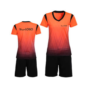 Ensemble de maillots et shorts de football personnalisés unisexes, design bordeaux marine, séchage rapide, respirant, tissu 100% polyester 240g, uniforme d'équipe de football - Product Image 2