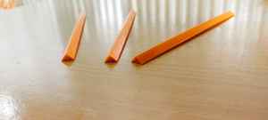 Profil de coin en PVC rigide extrudé personnalisé en usine, protection de bord en plastique pour panneaux et planches de meubles - Product Image 2