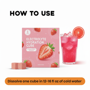 ก้อนเติมน้ำให้ความชุ่มชื้นขนาดเล็กทำจากอิเล็กโตรไลต์ฉลากส่วนตัวได้ - Product Image 2