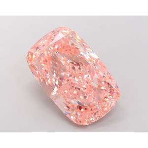 Coussin de diamant rose vif fantaisie VVS2 de 10,04 carats cultivé en laboratoire - Product Image 1
