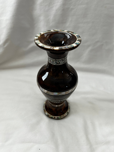 Vase de table décoratif de mariage en résine artisanale traditionnelle de haute qualité, écologique, imperméable, design contemporain, pour fleurs - Product Image 6