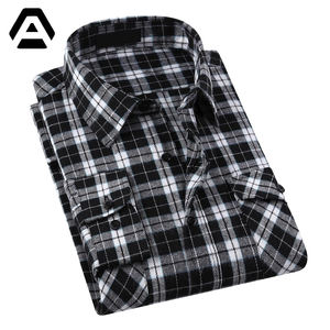 Color blanco y negro 2 en 1 Producto Tallas grandes Transpirable Personalizado Hecho en el mejor precio Camisas de franela POR INDUSTRIAS INCREÍBLES - Product Image 4