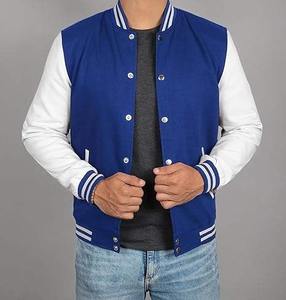Nueva chaqueta de béisbol Letterman Varsity High School, bombardero de lana de invierno, piel de oveja, fabricación al por mayor personalizada, proveedor a granel - Product Image 4