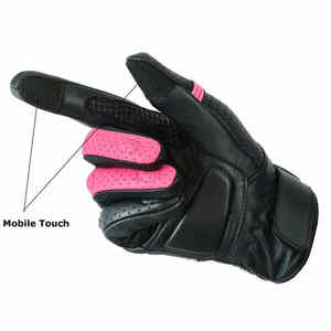 Gants de cyclisme d'été respirants de haute qualité, coupe-vent, en polyester et nylon, avec protection antidérapante pour la paume, gants de course à doigts complets unisexes - Product Image 3
