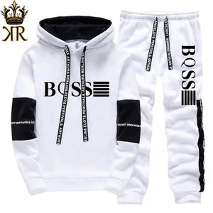 Automne hiver hommes mode survêtement qualité quotidien respirant sweats pantalons de survêtement Offres Spéciales décontracté sport sweats à capuche adultes - Product Image 4