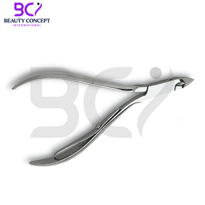 Pince à cuticules lames tranchantes en acier inoxydable outils de manucure avec outils de pédicure de soin des ongles à Double ressort - Product Image 3
