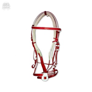 Vente en gros de bride de cheval avec rembourrage souple Nouveau design de raccords en PVC et SS Rênes antidérapantes - Product Image 4
