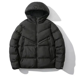 Veste matelassée pour homme fabriquée en usine certifiée, fabricant de vêtements écologiques - Product Image 4