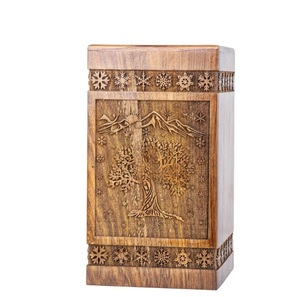 Urna de Palisandro Hecha a Mano para Cenizas Humanas Árbol DE LA Vida Caja de Madera Urna Cremación Personalizada para Cenizas Hecha a Mano Grande - Product Image 4