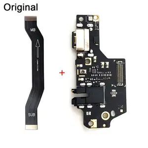 Pengganti untuk Redmi Note 8T USB Pengisian Papan Port Pengisi Daya Kabel Flex Konektor Papan Utama Motherboard