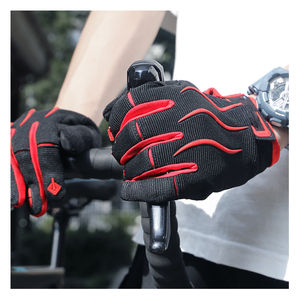 Gants de cyclisme imperméables respirants à doigts entiers, couleur personnalisable, OEM, mitaines VTT avec design rembourré antidérapant pour les sports de plein air - Product Image 4