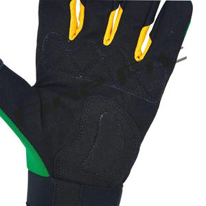 Gants de travail tactiques en cuir de qualité supérieure pour mécanicien de sécurité antidérapants Gants de travail en cuir pour hommes OEM Logo personnalisé - Product Image 4