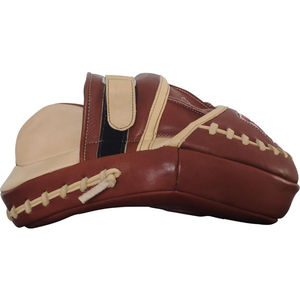 OEM personalizado MMA y boxeo Focus Pad manoplas curvas Durable cuero genuino boxeo conjuntos manoplas - Product Image 6